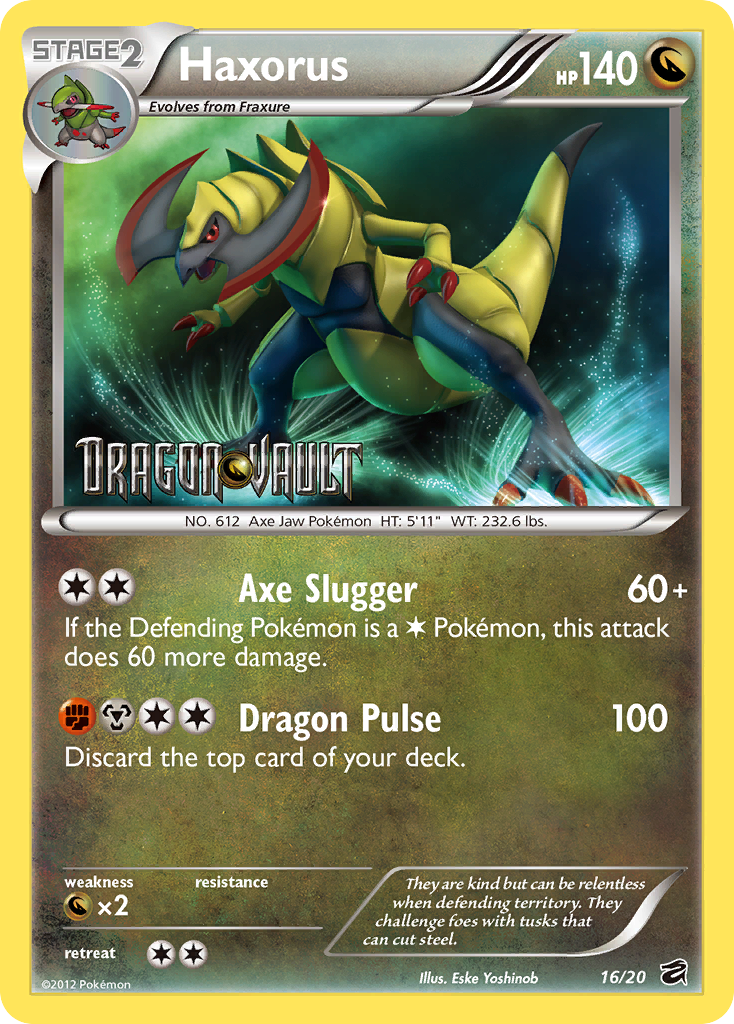 Haxorus — Blister Exclusives #016/020