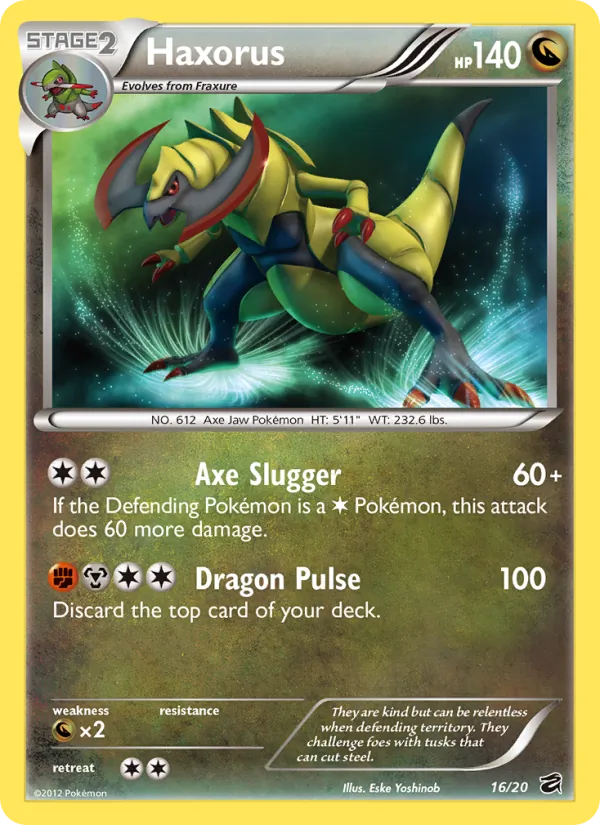 Haxorus — Dragon Vault #16/20