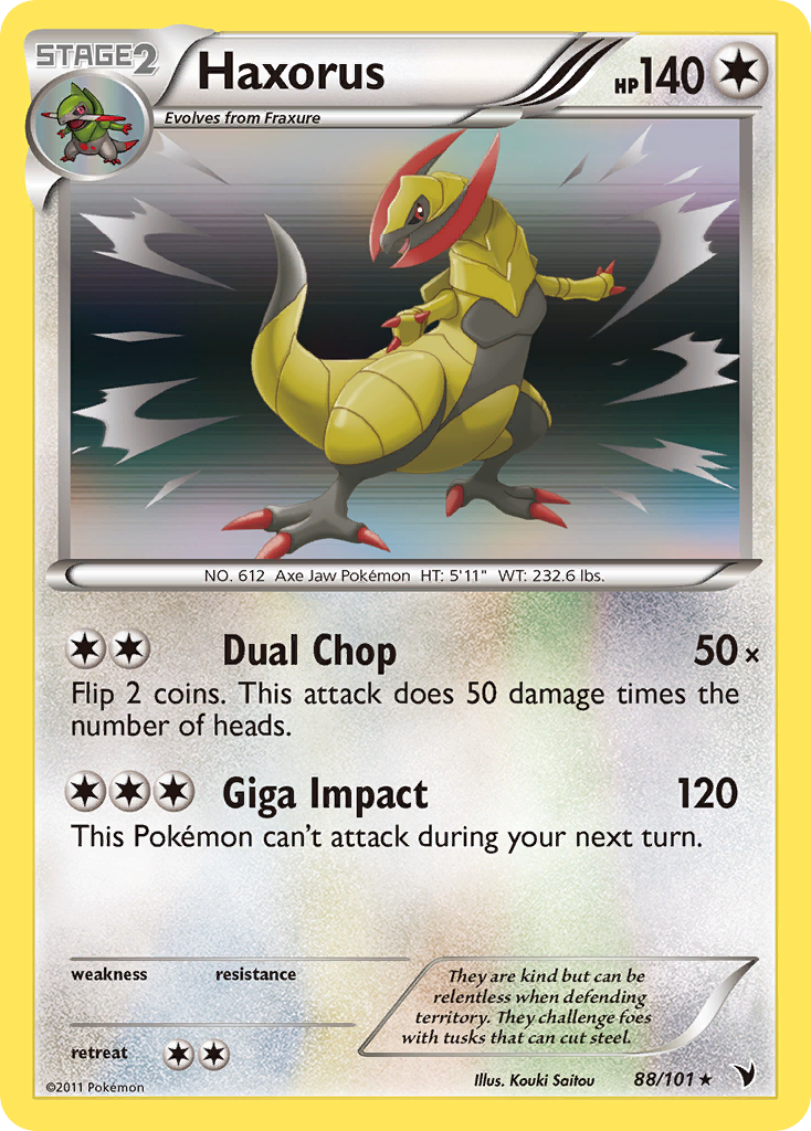 Haxorus — Noble Victories #88/101