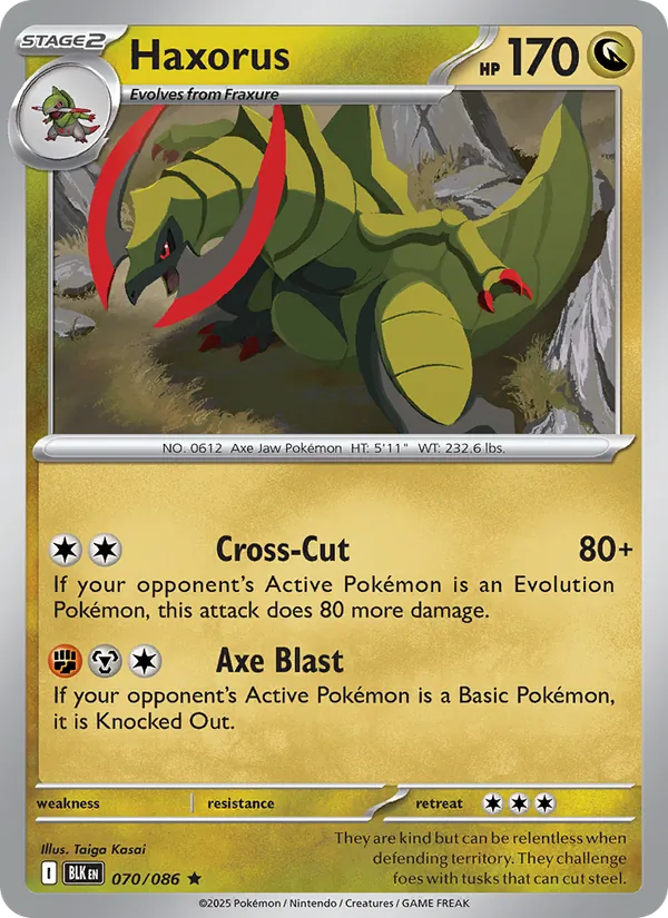 Haxorus (Poke Ball Pattern)