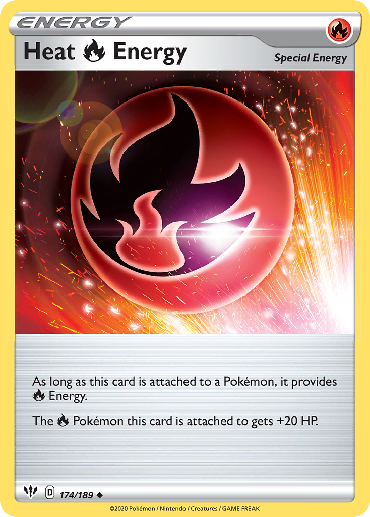Heat R Energy — SWSH03: Darkness Ablaze #174/189
