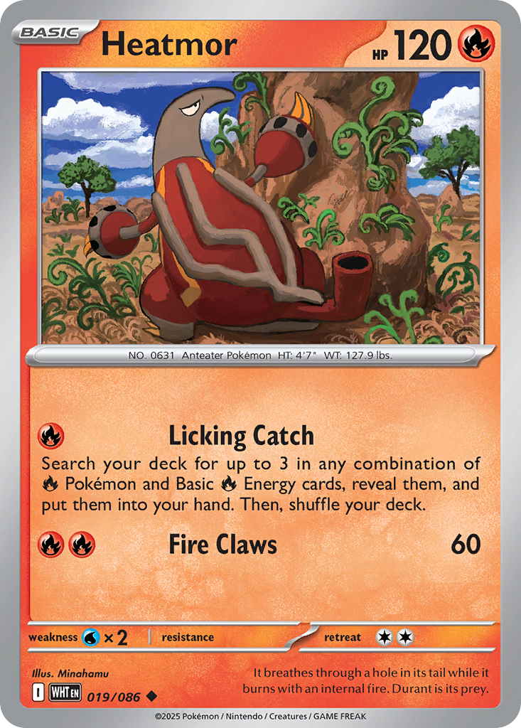 Heatmor — SV: White Flare #019/086