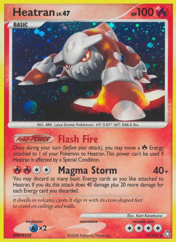 Heatran (6) — Legends Awakened #6/146