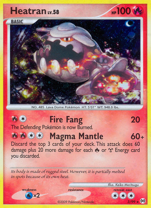 Heatran — Arceus #3/99