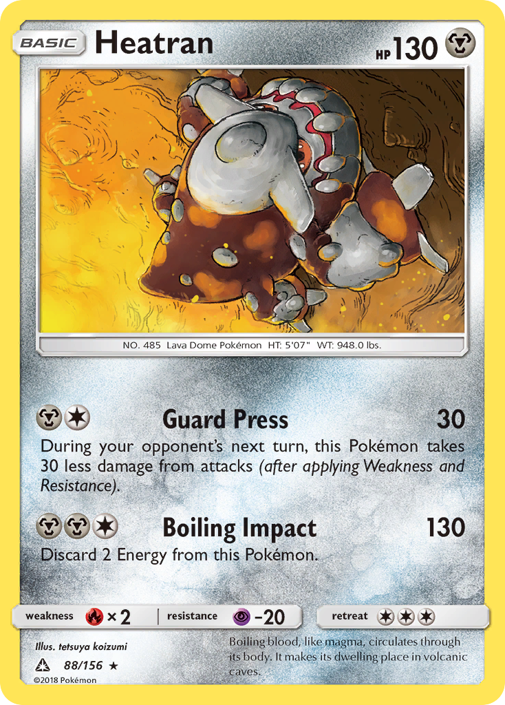 Heatran — Deck Exclusives #088/156