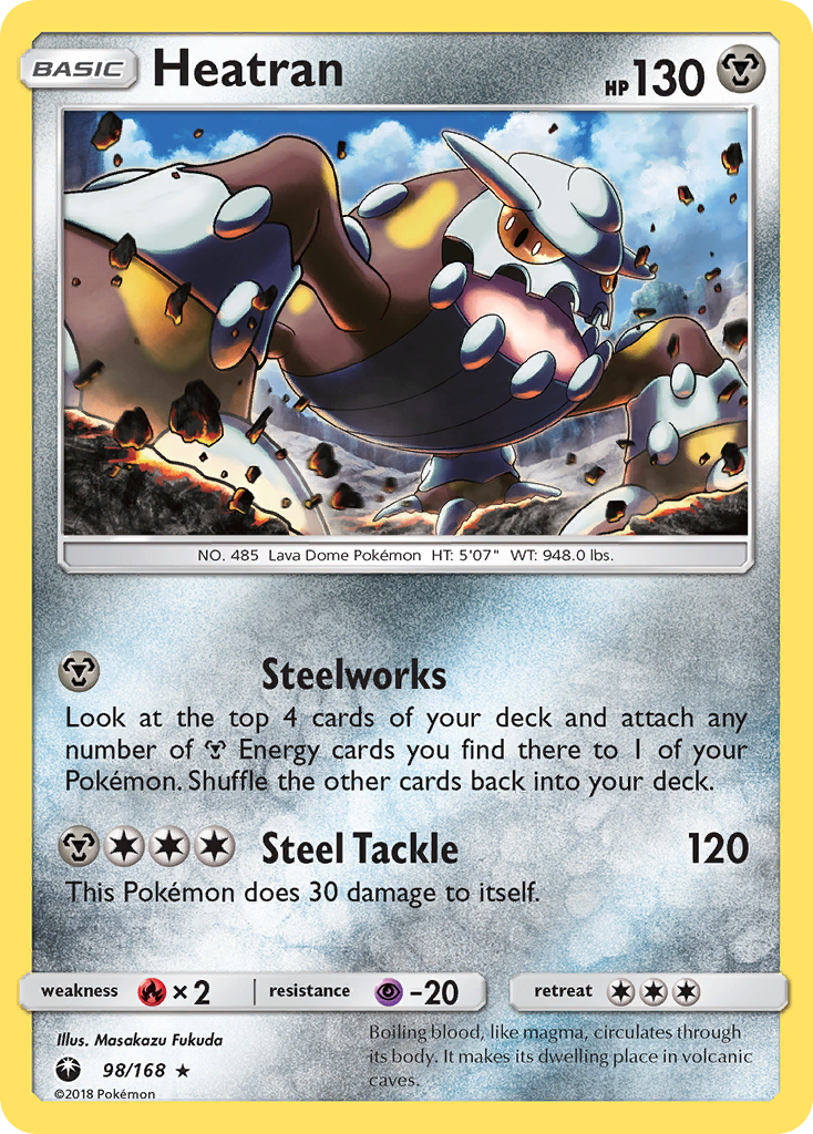 Heatran — SM - Celestial Storm #98/168