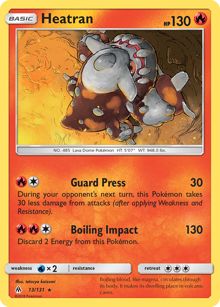 Heatran — SM - Forbidden Light #13/131