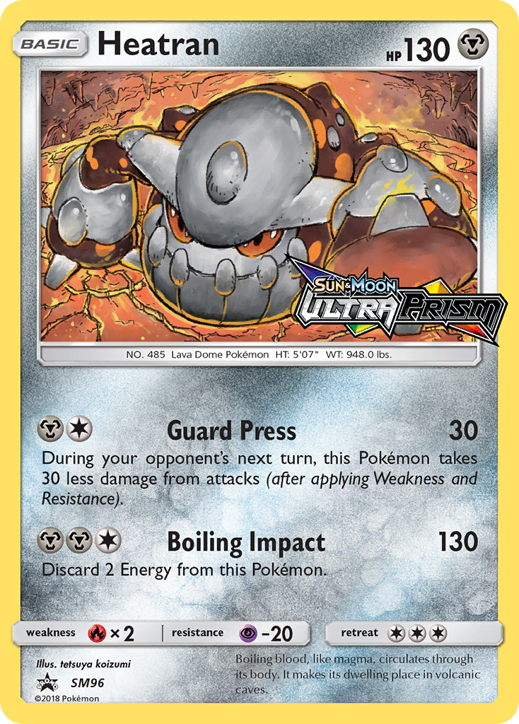 Heatran — SM Promos #SM96