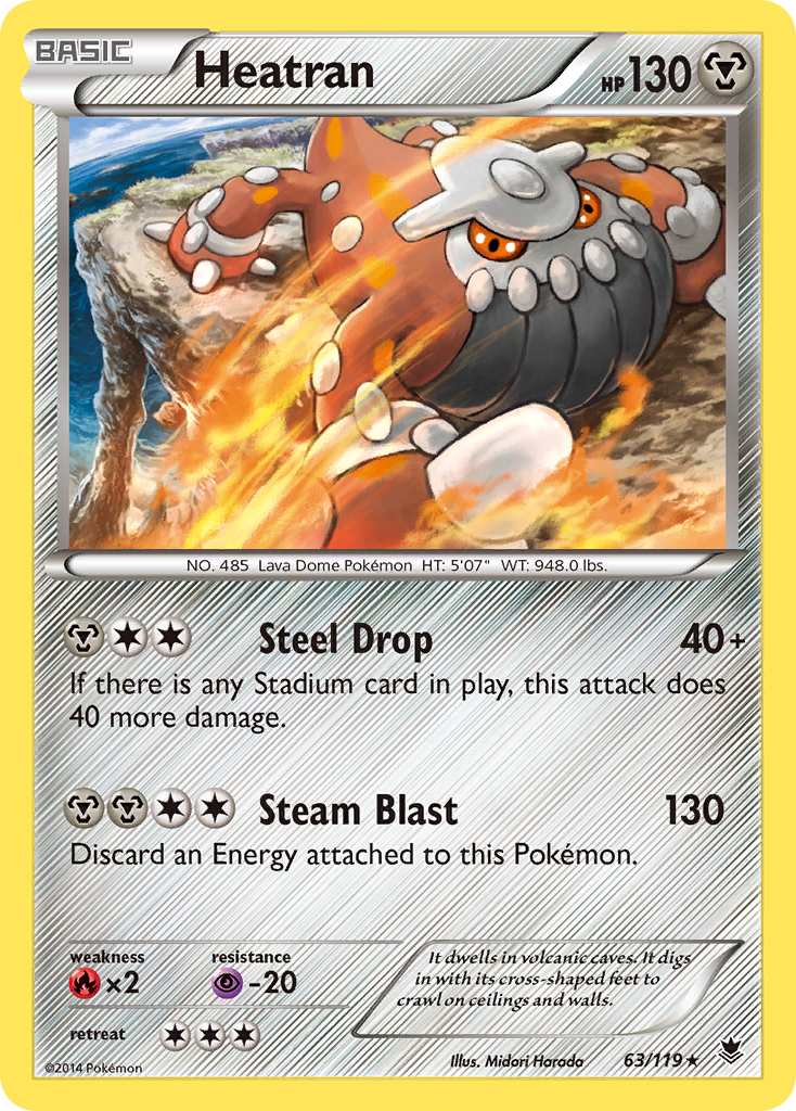Heatran — XY - Phantom Forces #63/119
