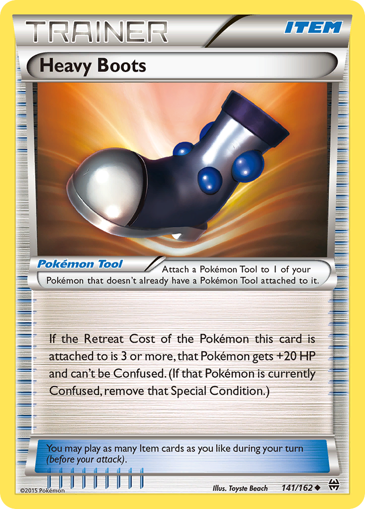 Heavy Boots — XY - BREAKthrough #141/162
