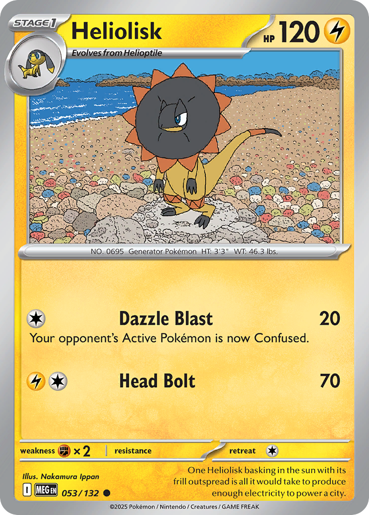 Heliolisk — ME01: Mega Evolution #053/132