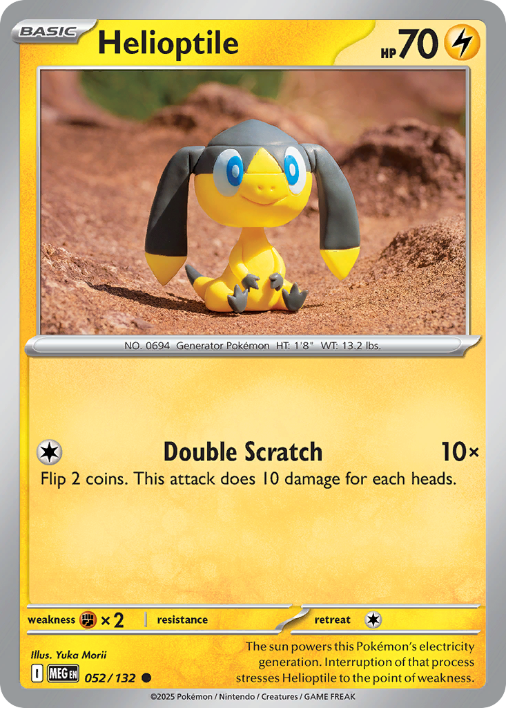 Helioptile — ME01: Mega Evolution #052/132