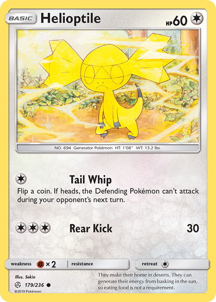 Helioptile — SM - Cosmic Eclipse #179/236
