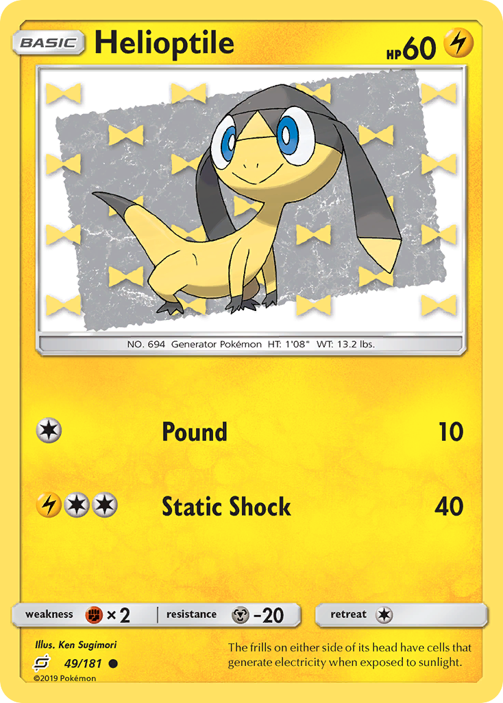Helioptile — SM - Team Up #49/181