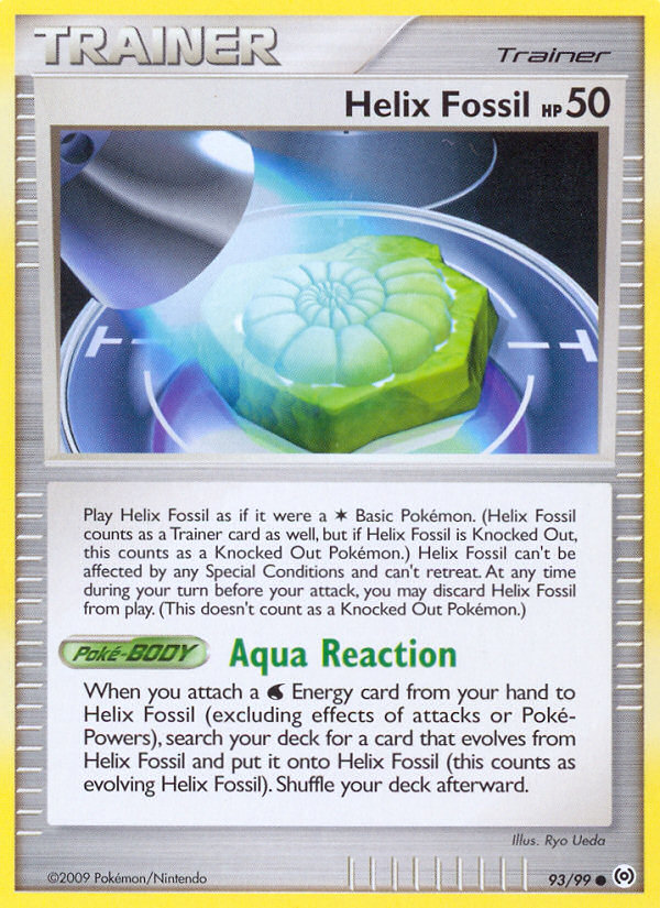 Helix Fossil — Arceus #93/99