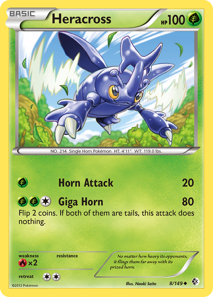 Heracross — Boundaries Crossed #8/149