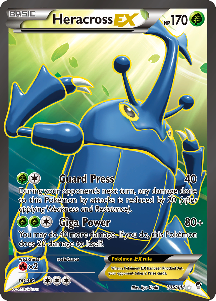 Heracross EX (105 Full Art)