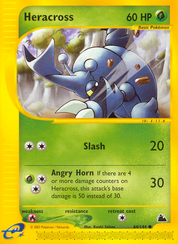 Heracross — Skyridge #064/144
