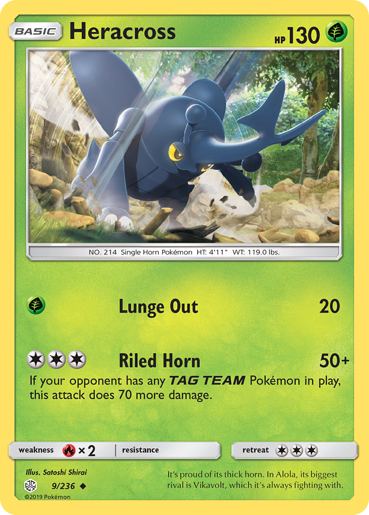 Heracross — SM - Cosmic Eclipse #9/236