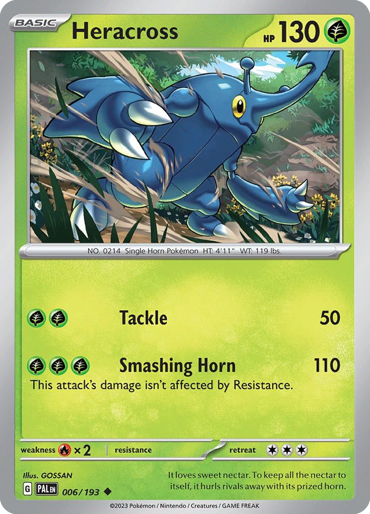 Heracross — SV02: Paldea Evolved #006/193