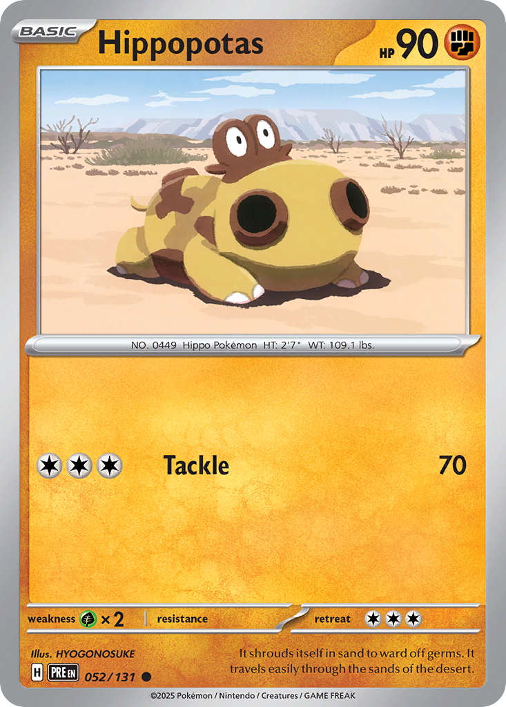 Hippopotas (Poke Ball Pattern)