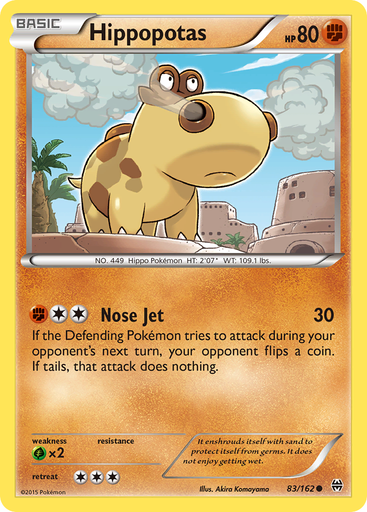 Hippopotas — XY - BREAKthrough #83/162