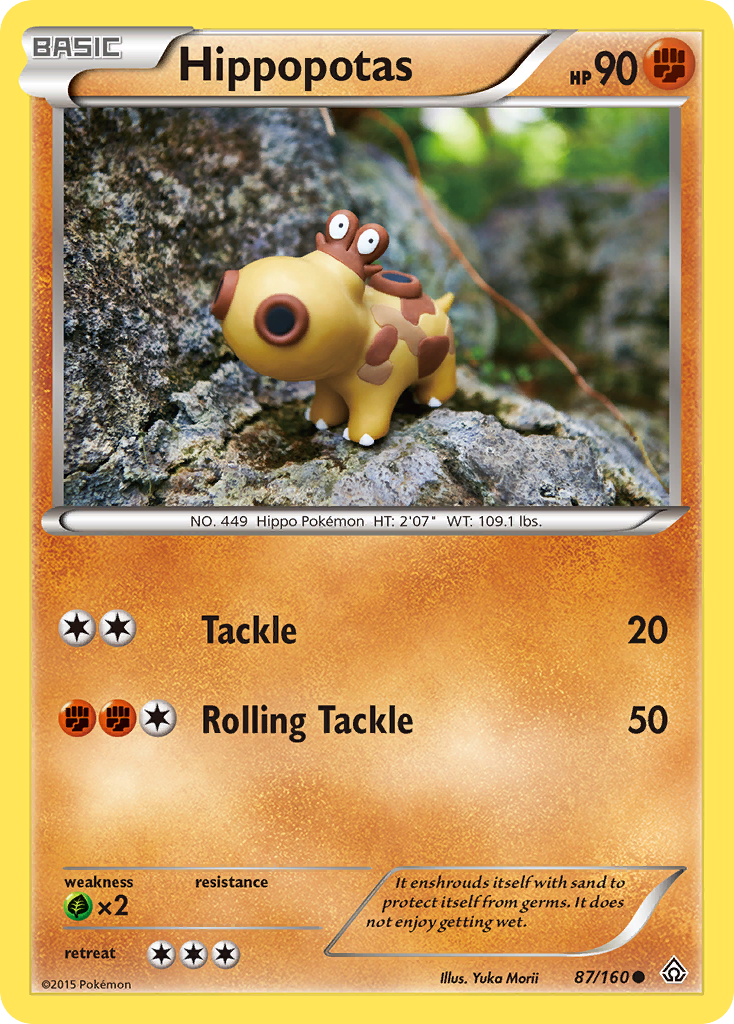 Hippopotas — XY - Primal Clash #87/160