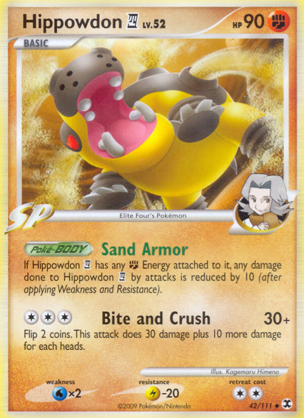 Hippowdon E4 — Rising Rivals #42/111