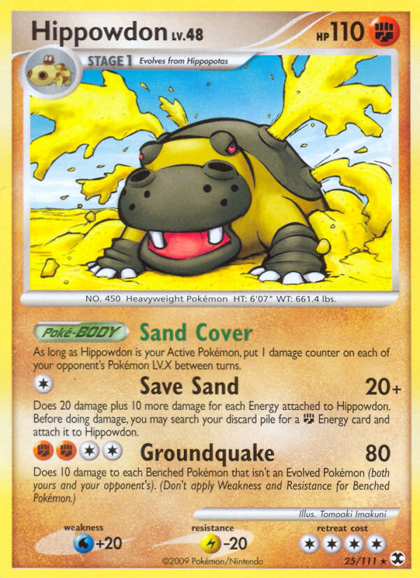 Hippowdon — Rising Rivals #25/111