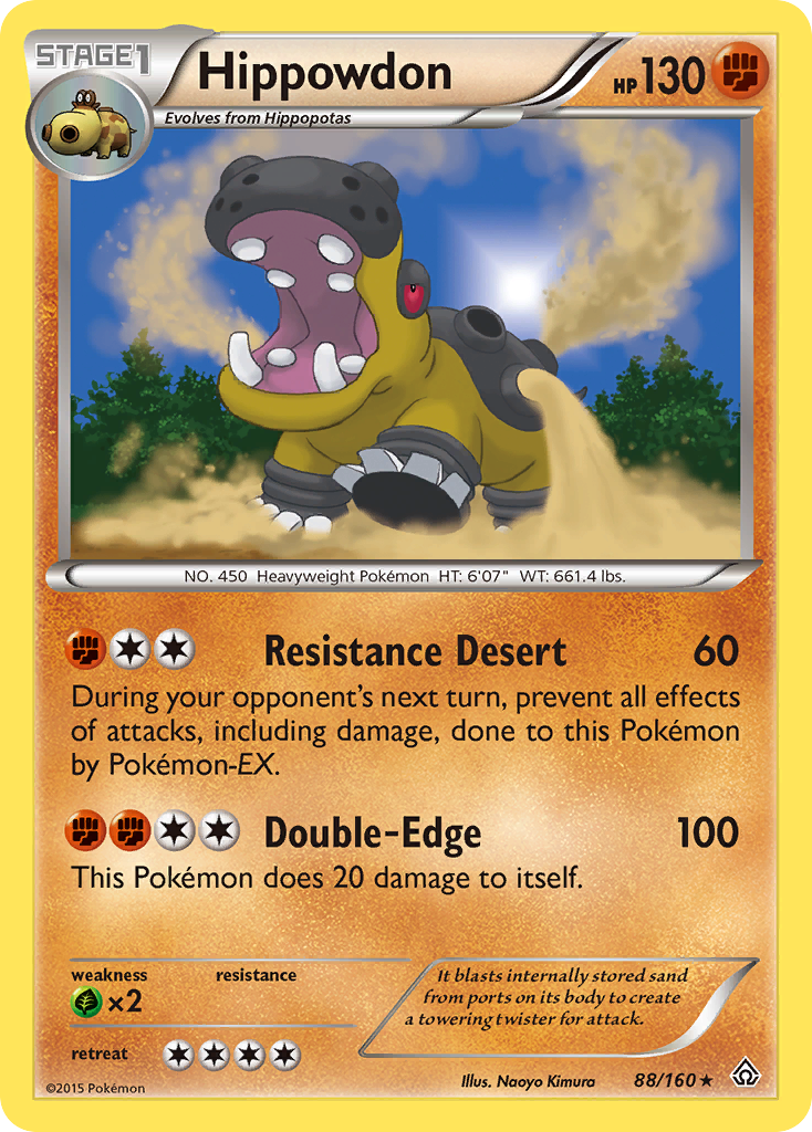 Hippowdon — XY - Primal Clash #88/160