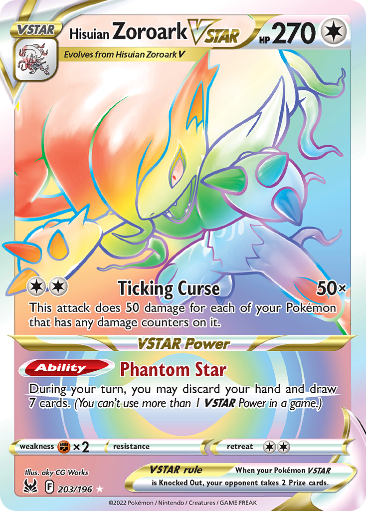 Hisuian Zoroark VSTAR (Secret)