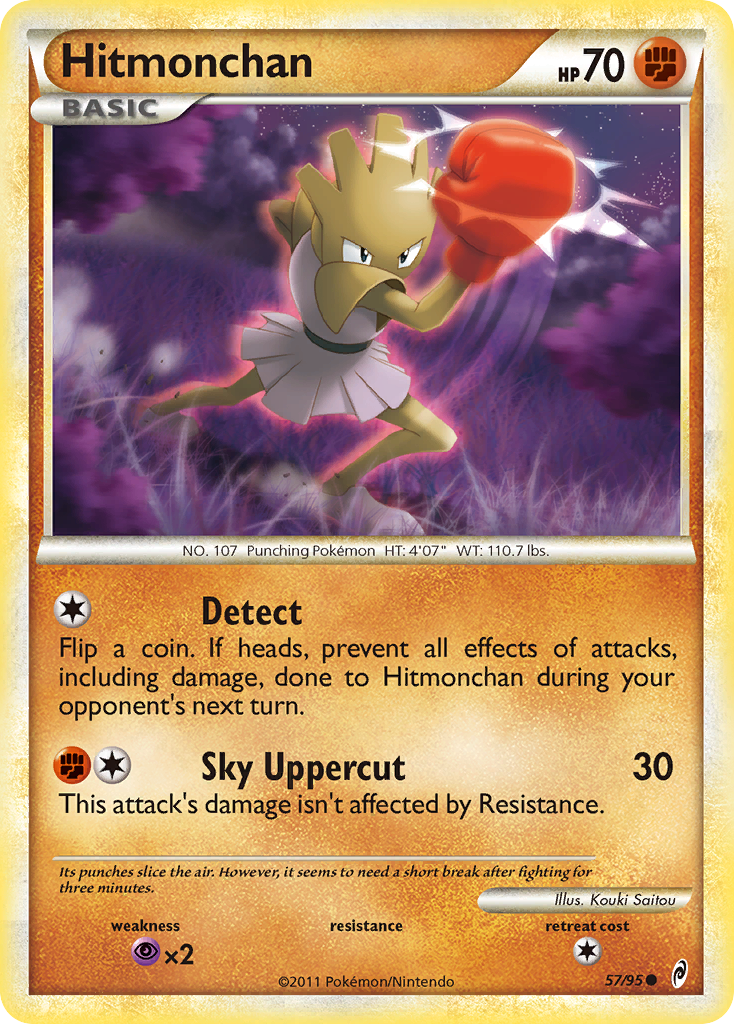Hitmonchan — Call of Legends #57/95