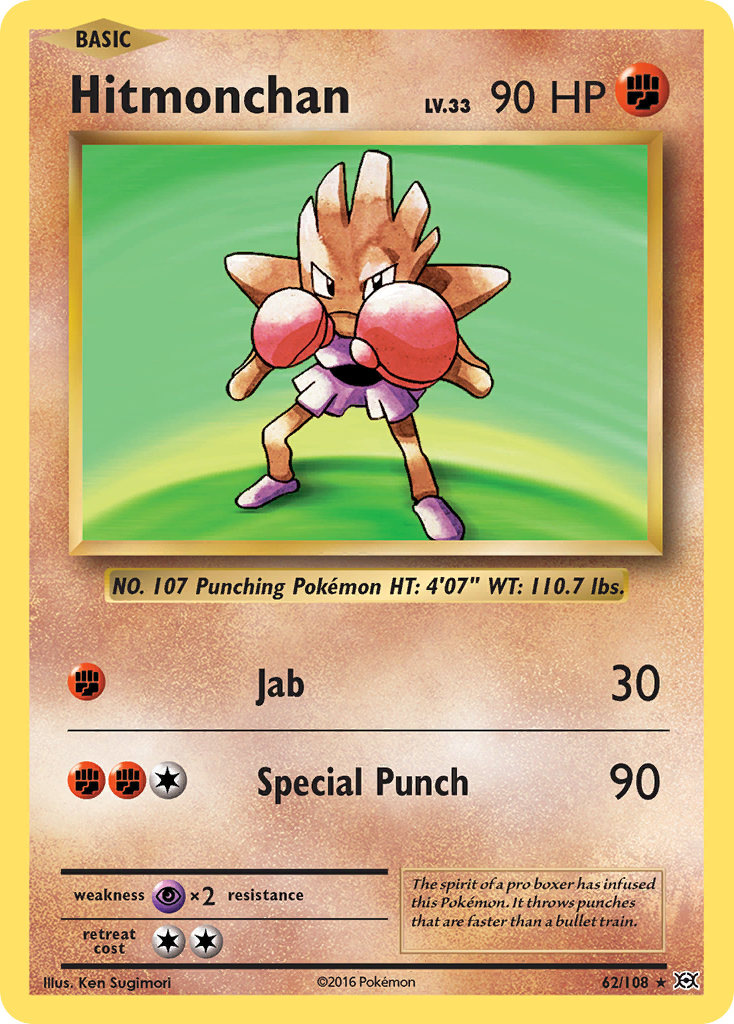 Hitmonchan — XY - Evolutions #62/108