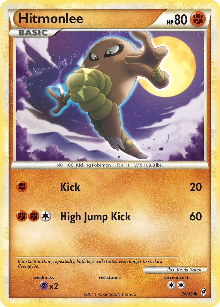 Hitmonlee — Call of Legends #58/95