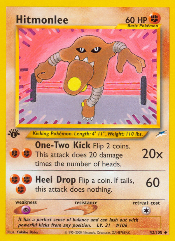 Hitmonlee — Neo Destiny #042/105