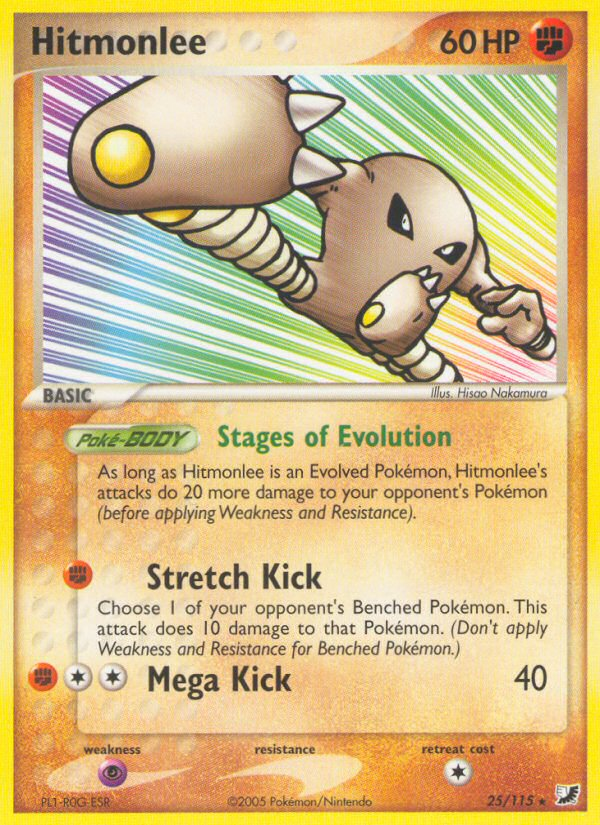Hitmonlee — Unseen Forces #25/115