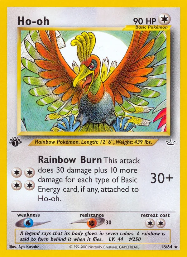 Ho-oh (18) — Neo Revelation #18/64