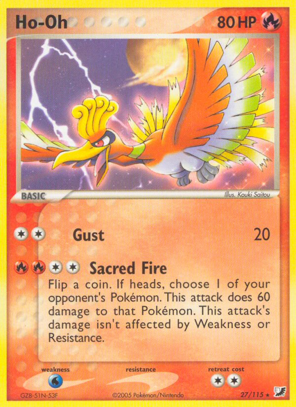 Ho-Oh — Deck Exclusives #027/115
