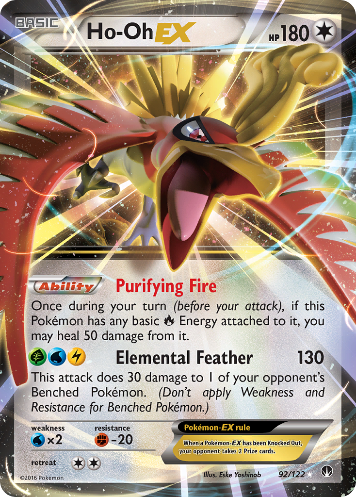 Ho-Oh EX — XY - BREAKpoint #92/122