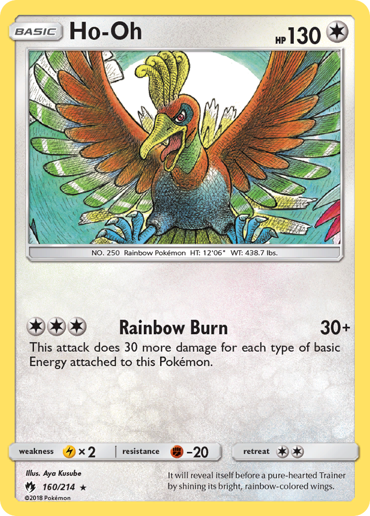 Ho-Oh — SM - Lost Thunder #160/214