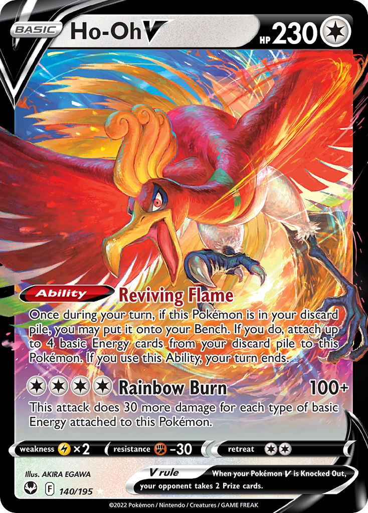 Ho-Oh V — Prize Pack Series Cards #140/195