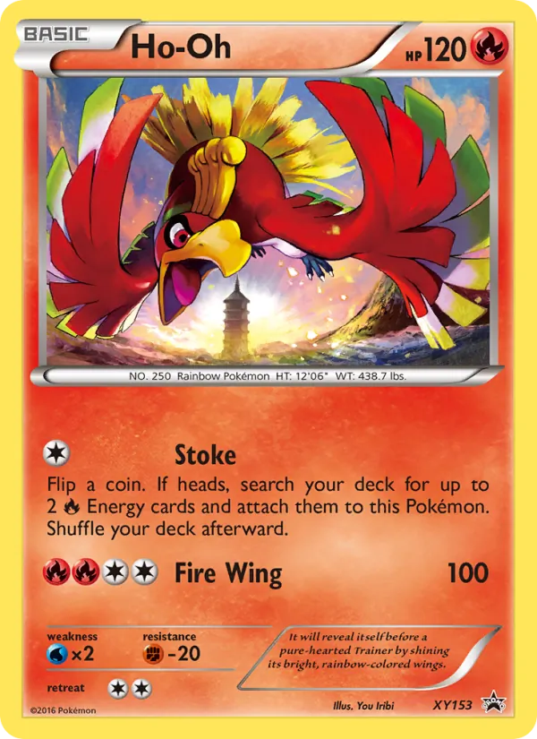 Ho-Oh — XY Promos #XY153