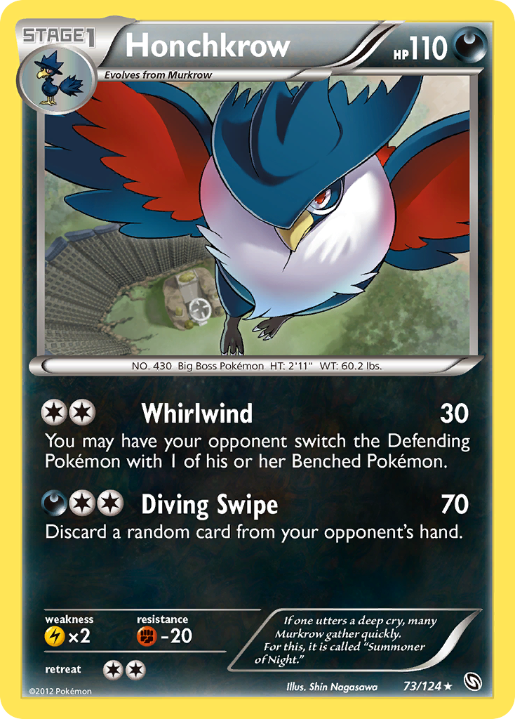 Honchkrow — Dragons Exalted #73/124