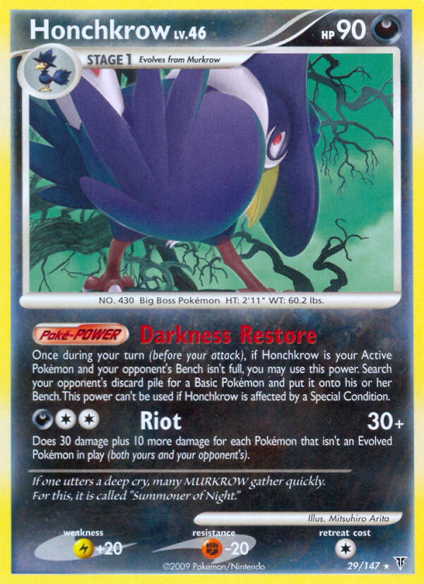 Honchkrow — Supreme Victors #29