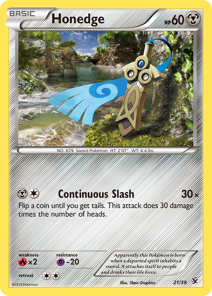 Honedge — Kalos Starter Set #21/39