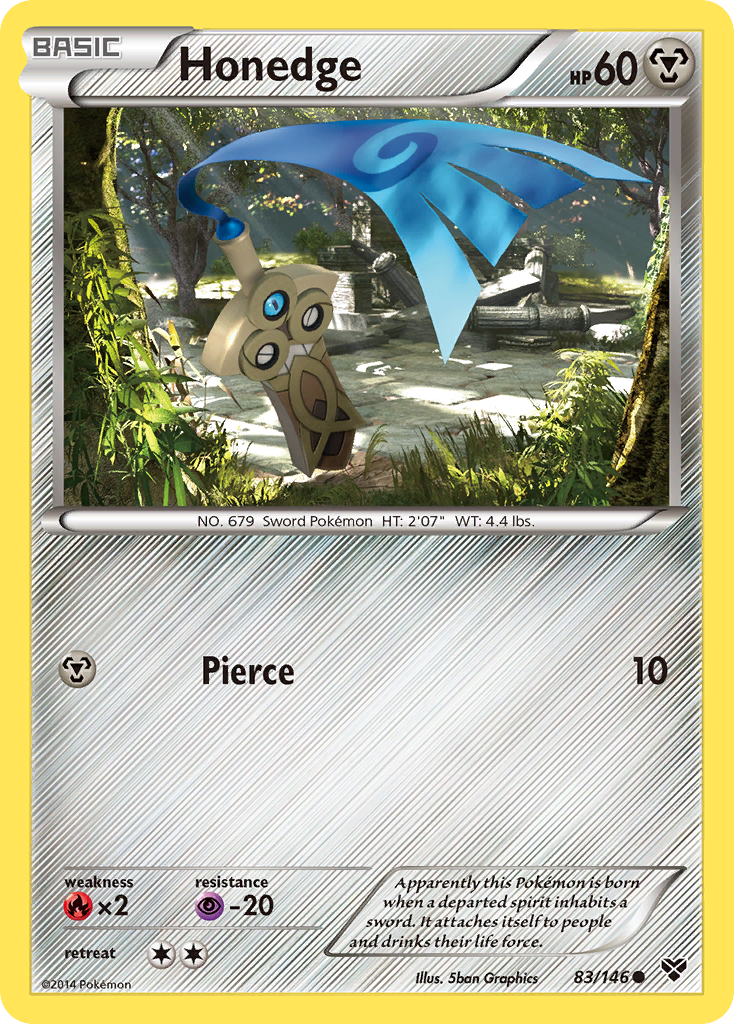 Honedge — XY Base Set #83/146