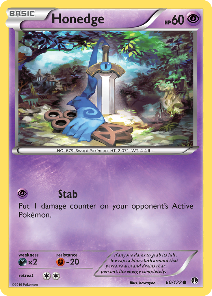 Honedge — XY - BREAKpoint #60/122