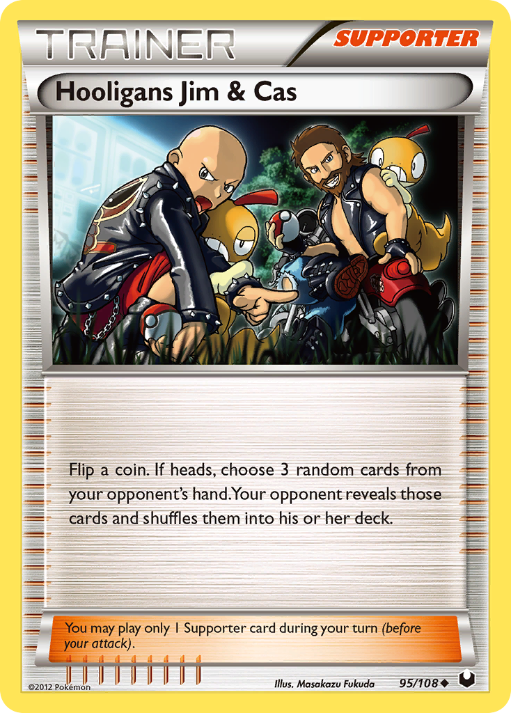 Hooligans Jim & Cas — Dark Explorers #95/108