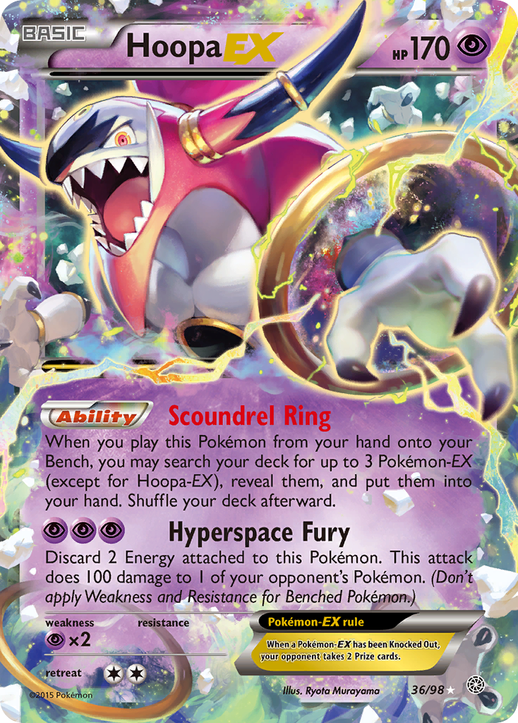Hoopa EX — XY - Ancient Origins #36/98