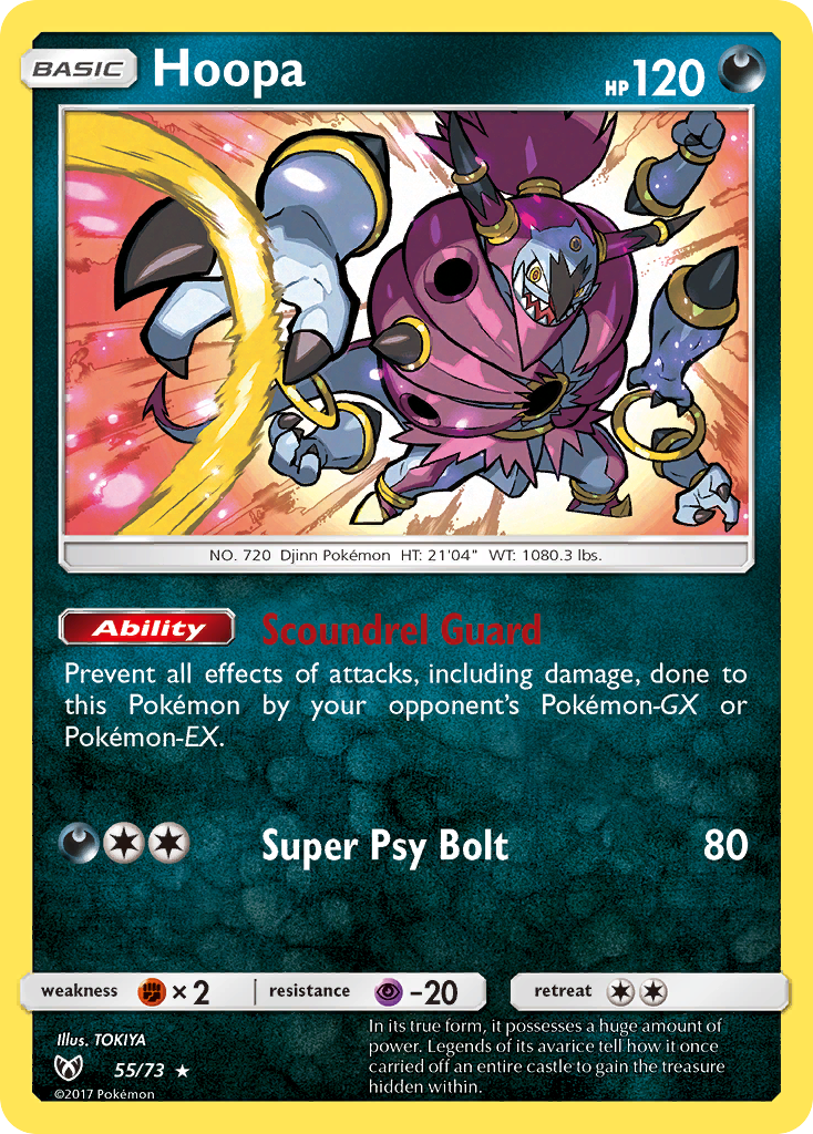 Hoopa — Shining Legends #55/73
